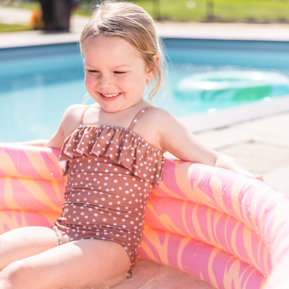Leraren dag erotisch reactie Rond zwembad 150 cm Roze Zebra van Swim Essentials kopen? - Zwemproducten