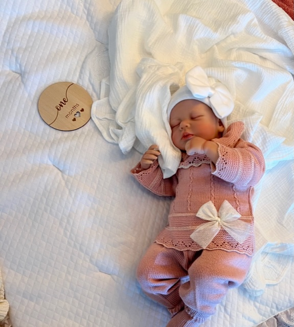 Baby old pink Romance outfit