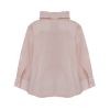 Roze ruffle blouse