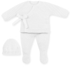 White cross over outfit