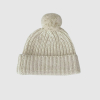 Creme knitted wintermuts baby 6-18M