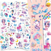 Glitter tattoo set 120PC (12 vellen)