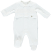Wit velours lace love babypakje