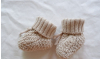 Little knitted slofjes newborn