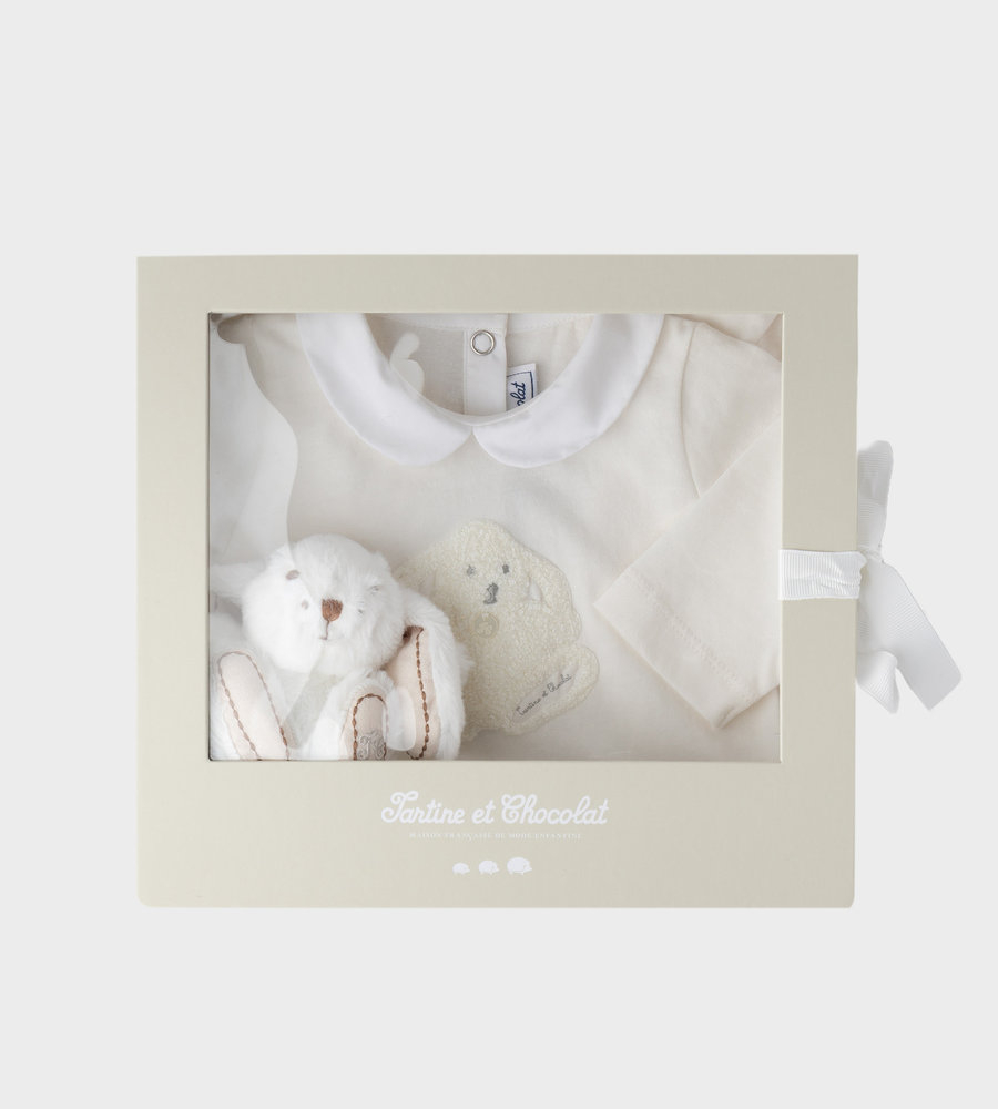 Tartine Baby bunny love Gift Set Ecru