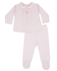 PInk bow baby outfit