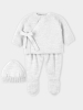 White cross over outfit