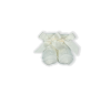 Creme bow baby slofjes 