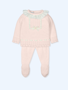 Romance bow baby outfit