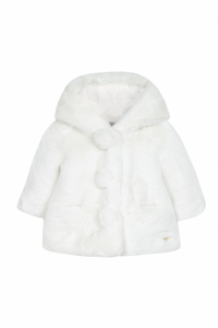 Luxury Fake Fur jasje Wit