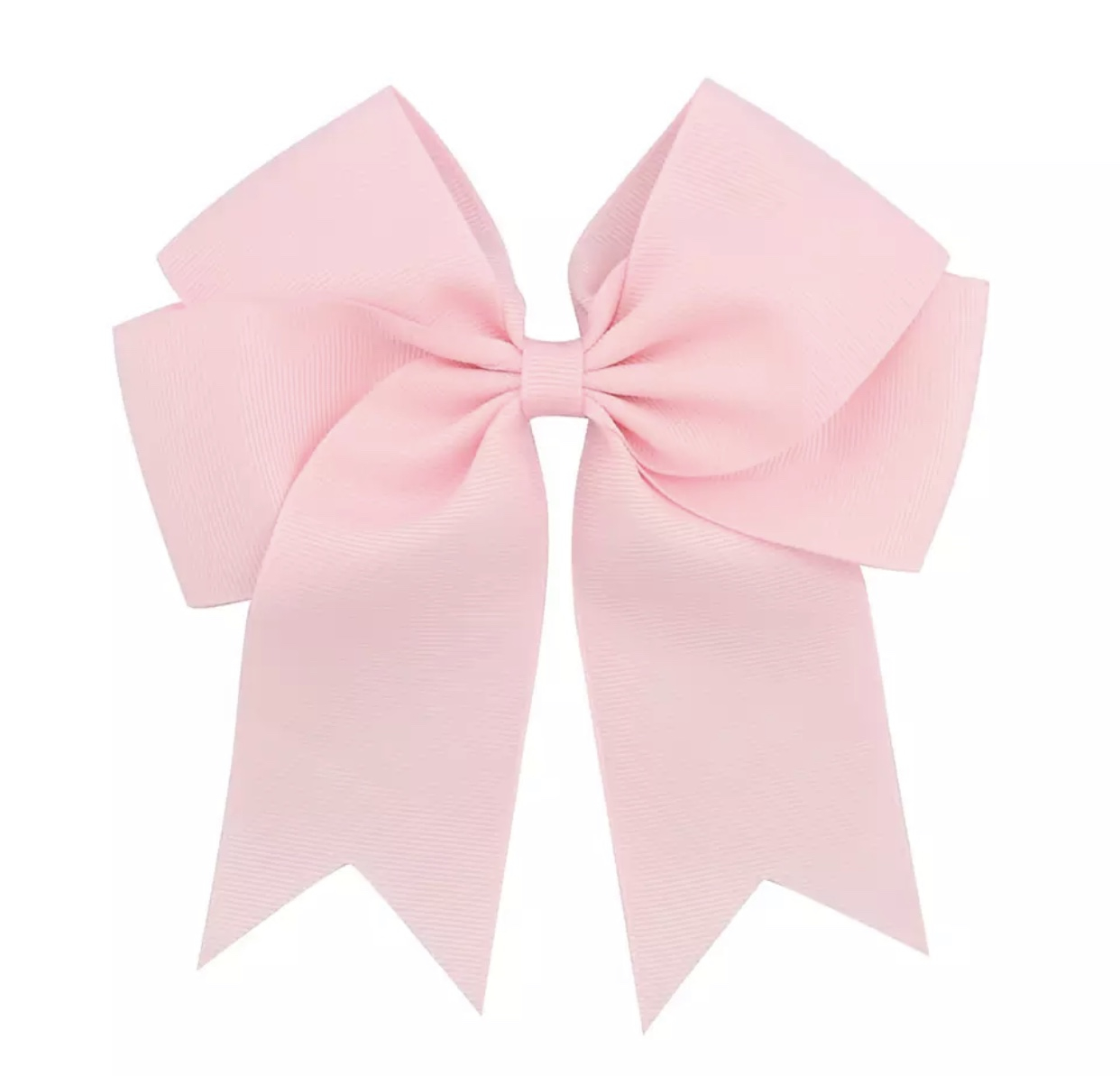 XXL roze haarelastiekje ribbon