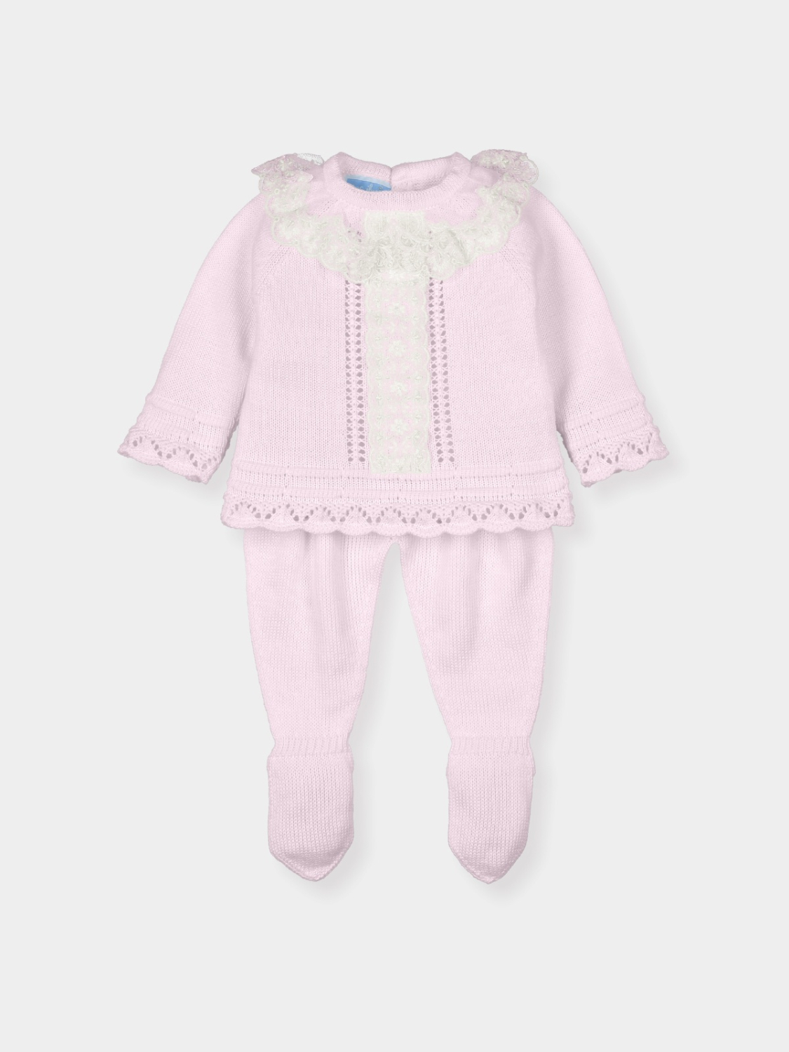 Pink Romantic  baby outfit 