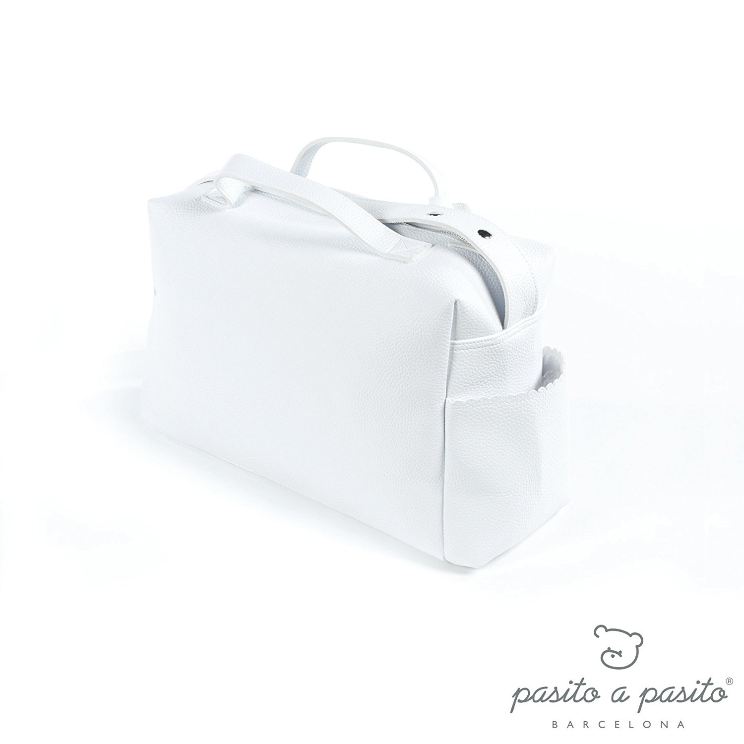 Witte luiertas met verschoningsmat - x 25 x 16 cm van Pasito a Pasito kopen? Luiertas