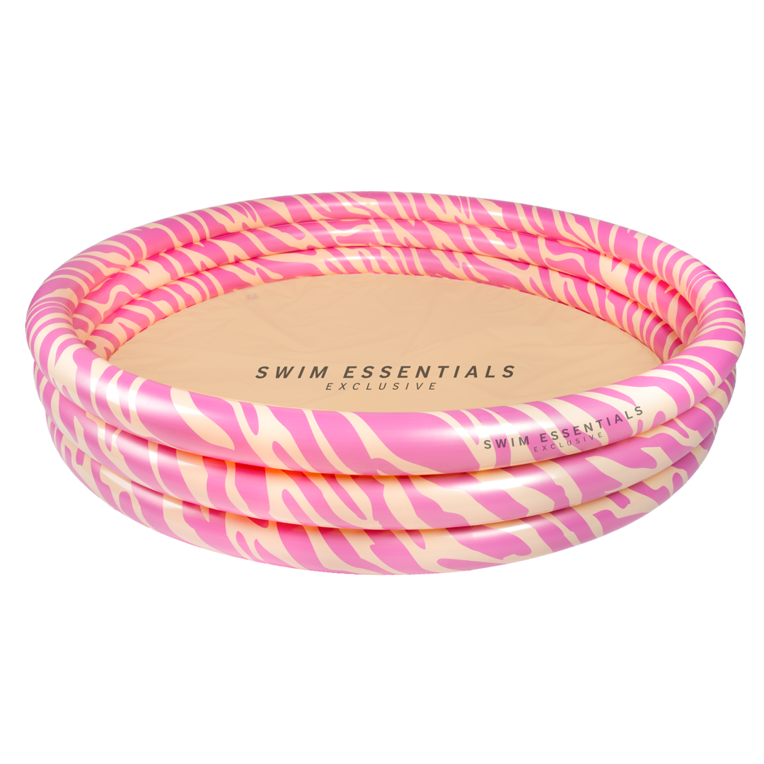 Parameters Lagere school naakt Kinder zwembad 100 cm Roze Zebra van Swim Essentials kopen? - Zwemproducten
