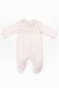 Pure pink flower baby outfit
