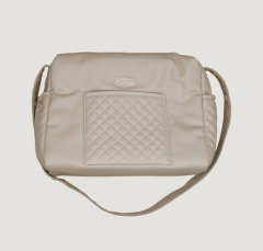 Beige classic quilt luiertas