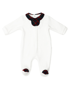 Pure luxury ruffle collar baby outfit