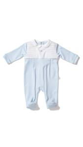 Classic blue baby outfit 