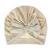 Baby bow turban 6-18M beige creme