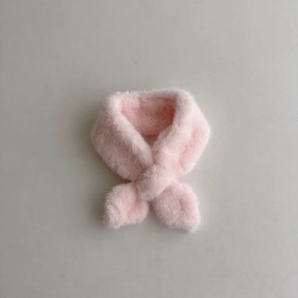Little Fluffy scarf roze